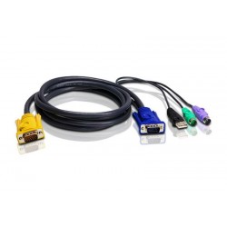 Aten Cavo KVM PS2-USB 1,8m,...